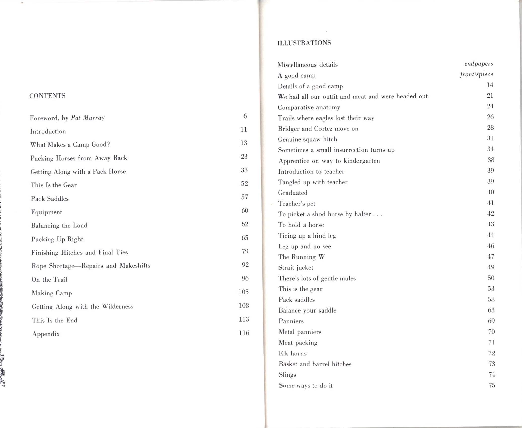 HORSES, HITCHES&nbsp;& ROCKY TRAILS: "the packer's bible". john1669d